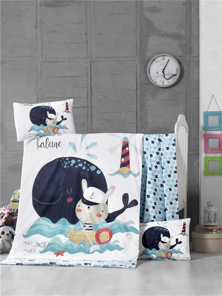 Постельное белье Lighthouse детский Fisher 100х150; 2х35х45