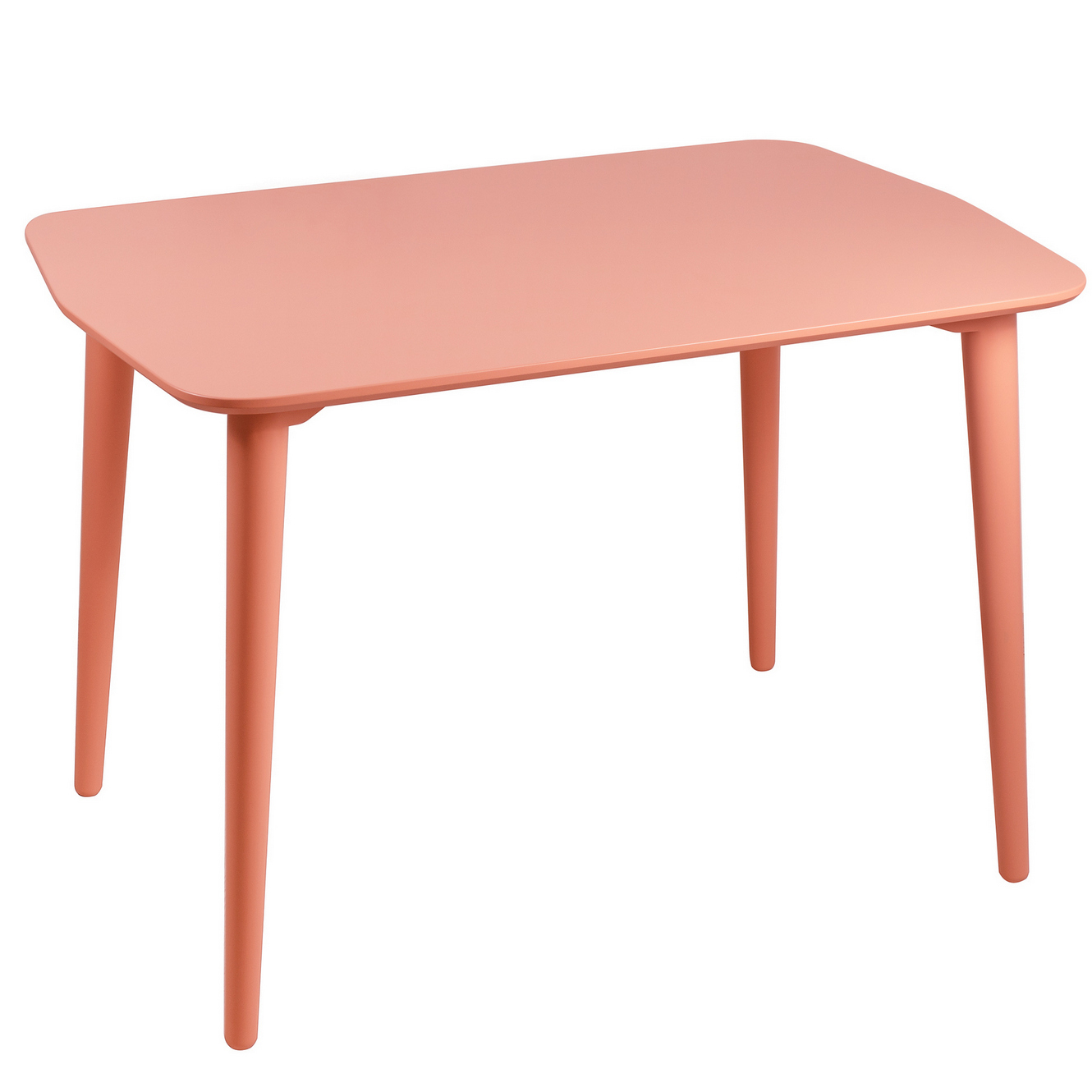 Стол обеденный  Dan 75x110 бежево-красный