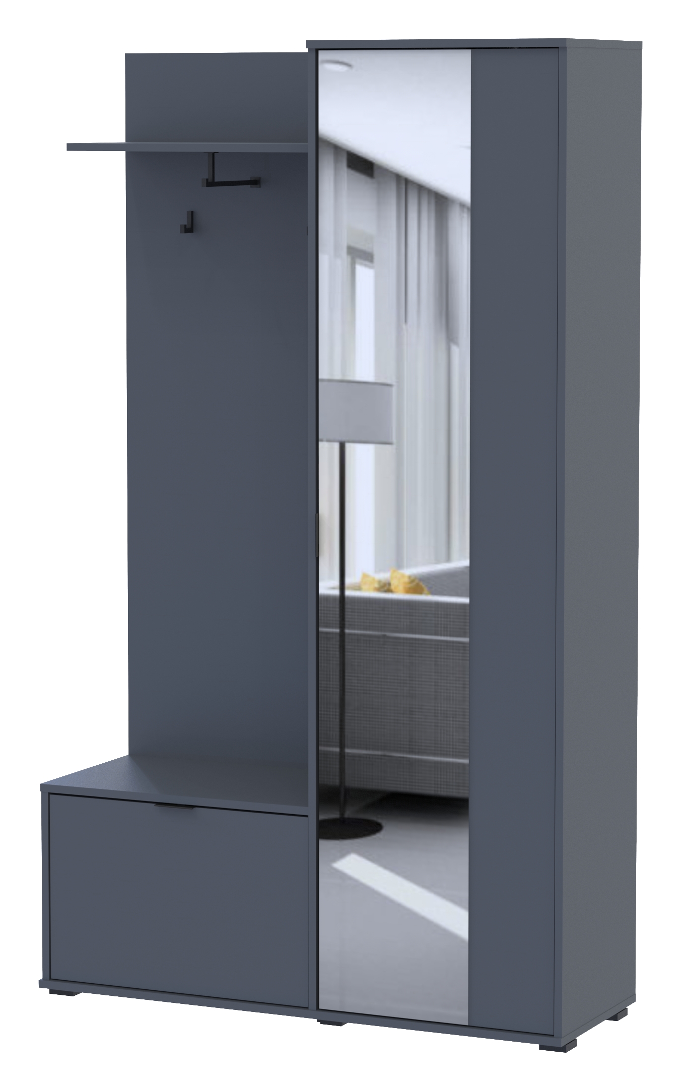 Прихожая Дора графит