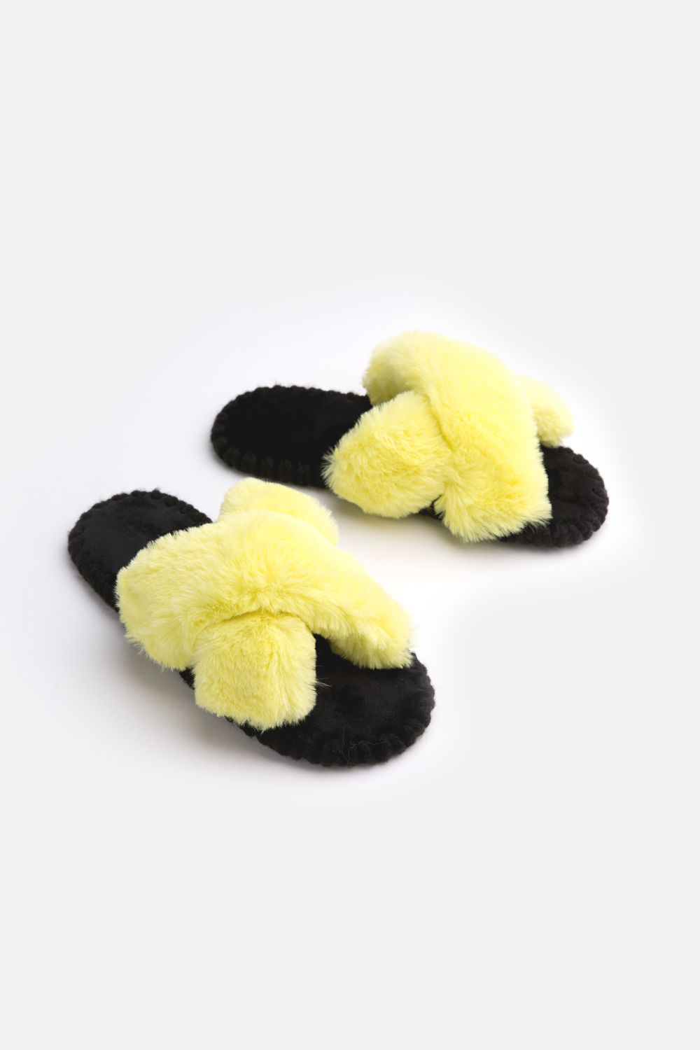 Женские домашние тапочки Family Story Иксики Лимонные ЭВА 36-37 р
