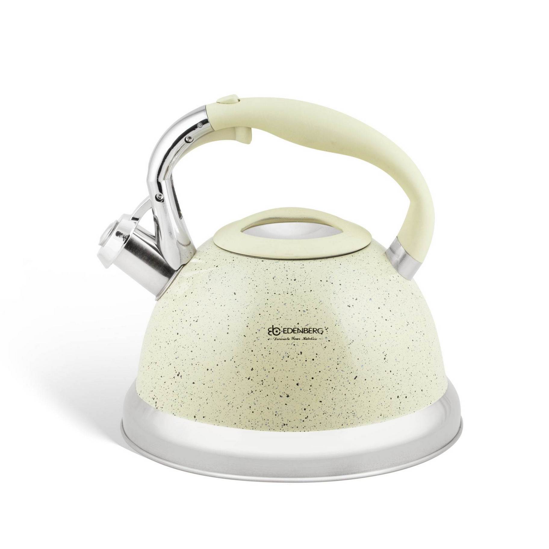 Чайник со свистком Edenberg 3.0 л EB-1955 бежевый