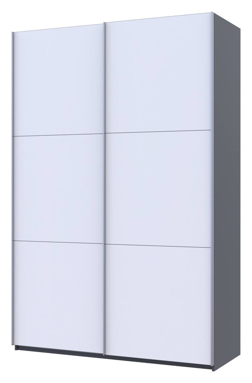 Шкаф купе G-Caiser 2-х створчатый 160х60х240 Графит/Белый Шкаф купе G-Caiser 2-х створчатый 160х60х240 Графит/Белый