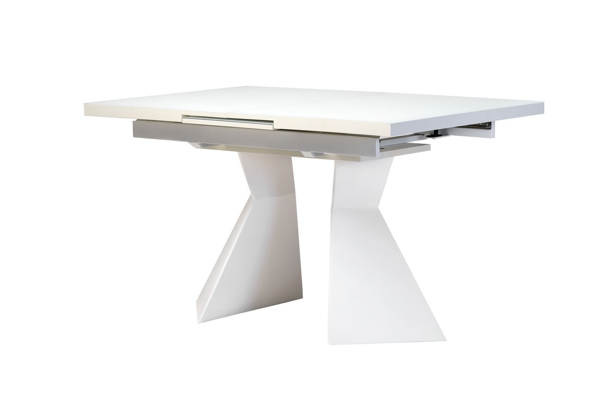 Обеденный стол  ТМL-545 Белый 145(175)х85 Обеденный стол  ТМL-545 Белый 145(175)х85