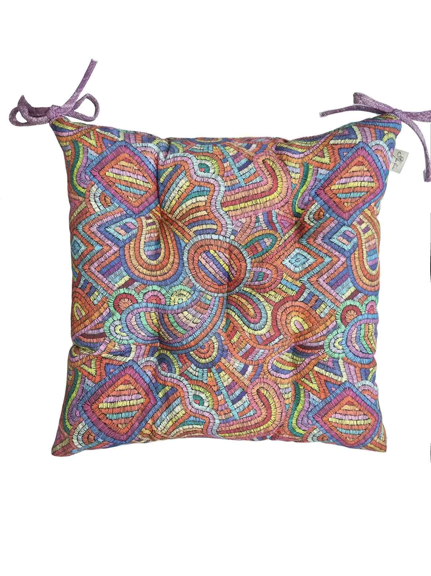 Подушка на стул 40х40см MixPrint 503 мозаика Прованс