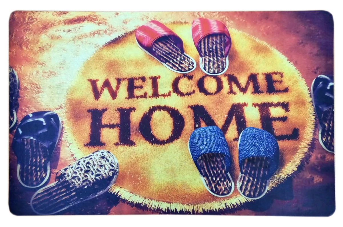Коврик придверный Izzihome Welcome 45x70 (2850-13) Коврик придверный Izzihome Welcome 45x70 (2850-13)