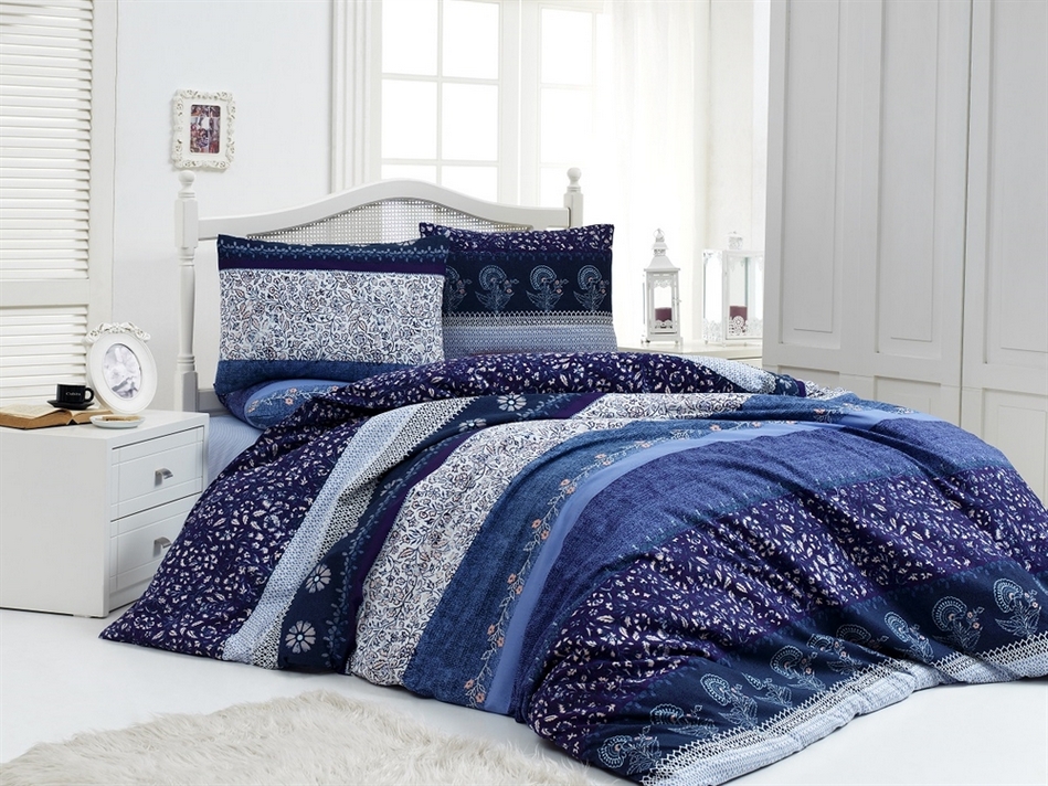 Постільна білизна Lighthouse бязь голд Night Blue 200х220; 2х50х70 Постільна білизна Lighthouse бязь голд Night Blue 200х220; 2х50х70