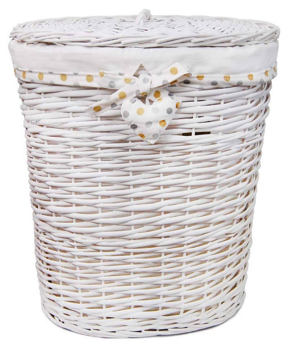 Корзина бельевая Natural House Изюминка с крышкой 42х30х49 см (FB-42M)