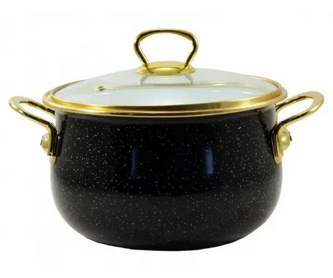 Кастрюля для фритюра OMS 3,7л (22х11 см) серая