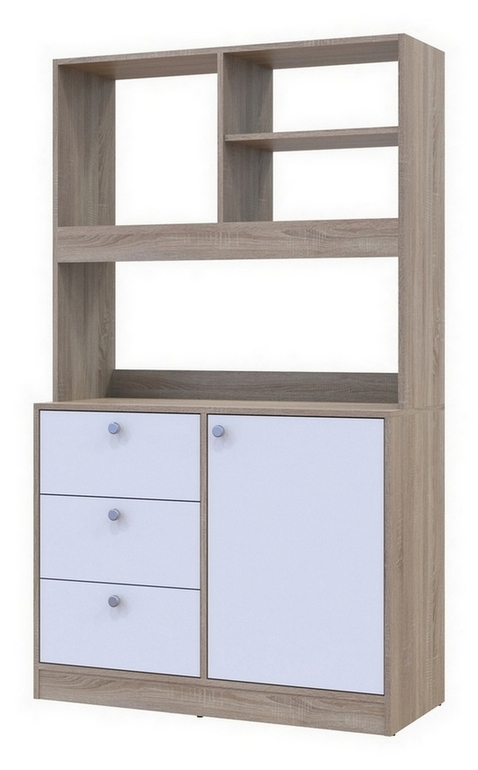 Буфет Лея Дуб сонома/Белый