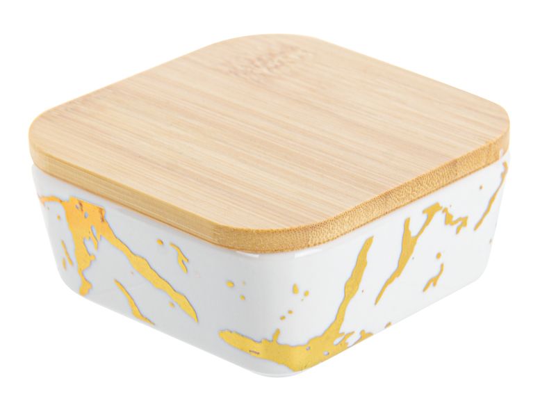 Ємність для зберігання з кришкою 9x9х3,5 см Lefard 926-010 Ємність для зберігання з кришкою 9x9х3,5 см Lefard 926-010