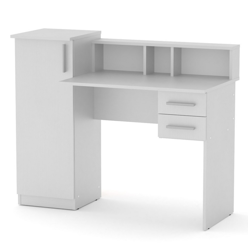 Стол компьютерный ПИ-ПИ-1 нимфея альба Стол компьютерный ПИ-ПИ-1 нимфея альба