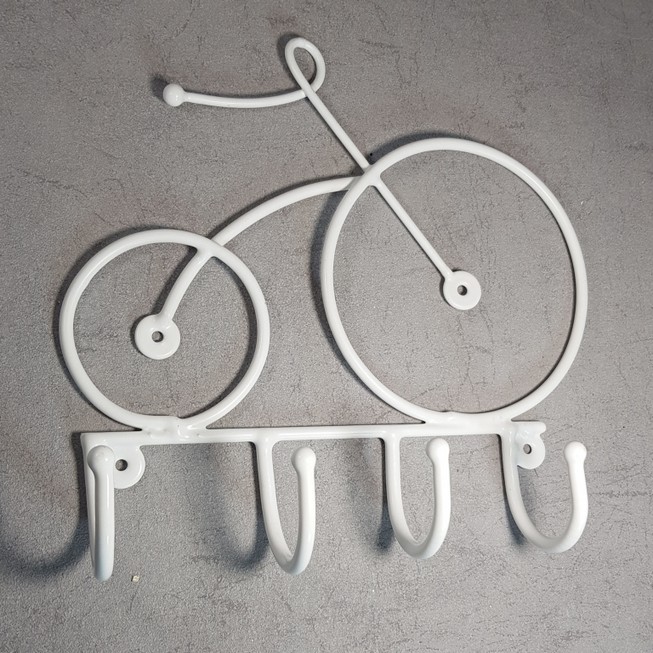 Вешалка DecorArt Ровер, 30x34 см, белый