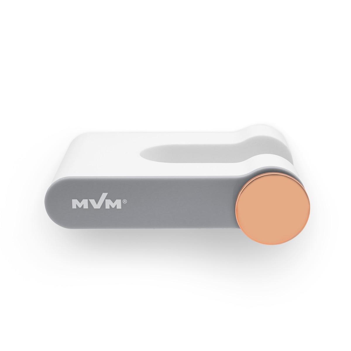 Держатель для фена клейкий серый