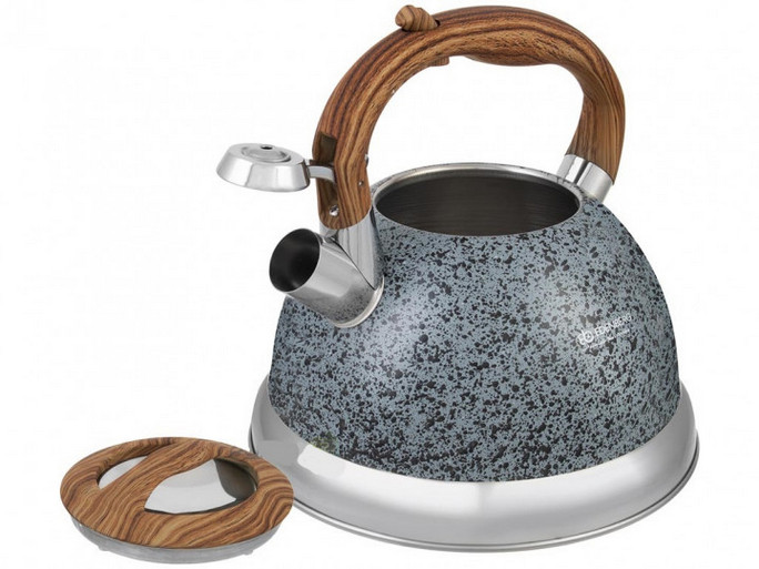 Чайник Edenberg зі свистком 3.0 л Дерево EB-1986