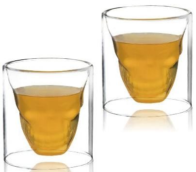 Набір чарок 2шт Череп 80мл