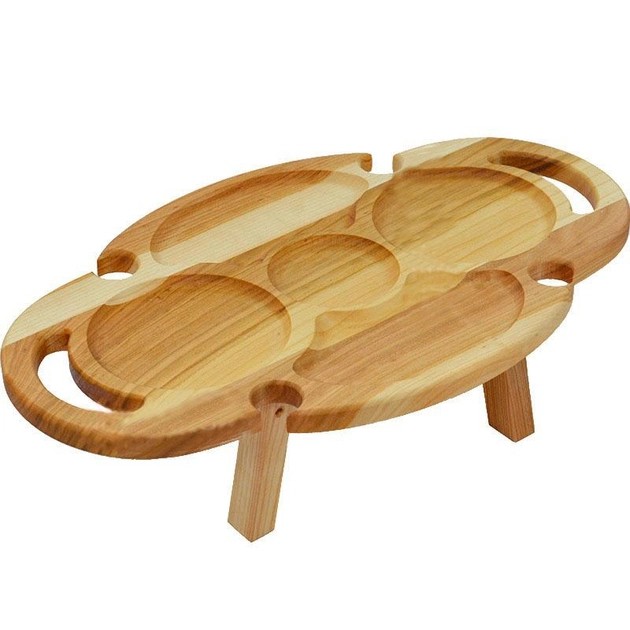 Винный столик Wood Decor на 4 бокала