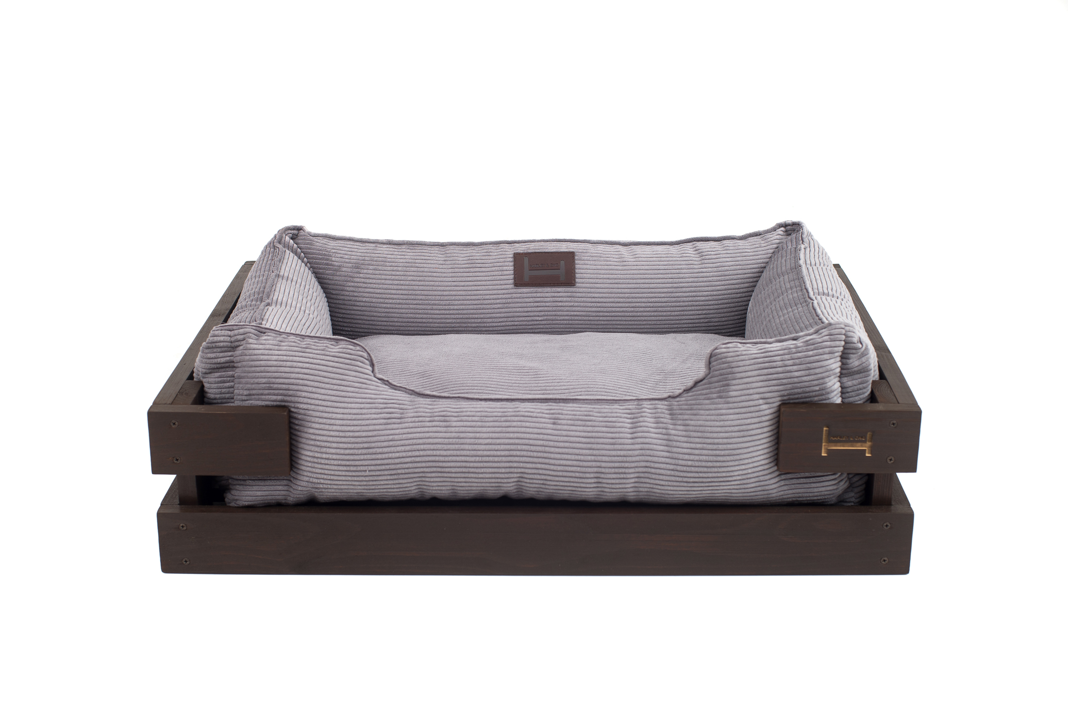 

Лежак Harley and Cho Dreamer Brown + Gray Velvet XХL 120x80