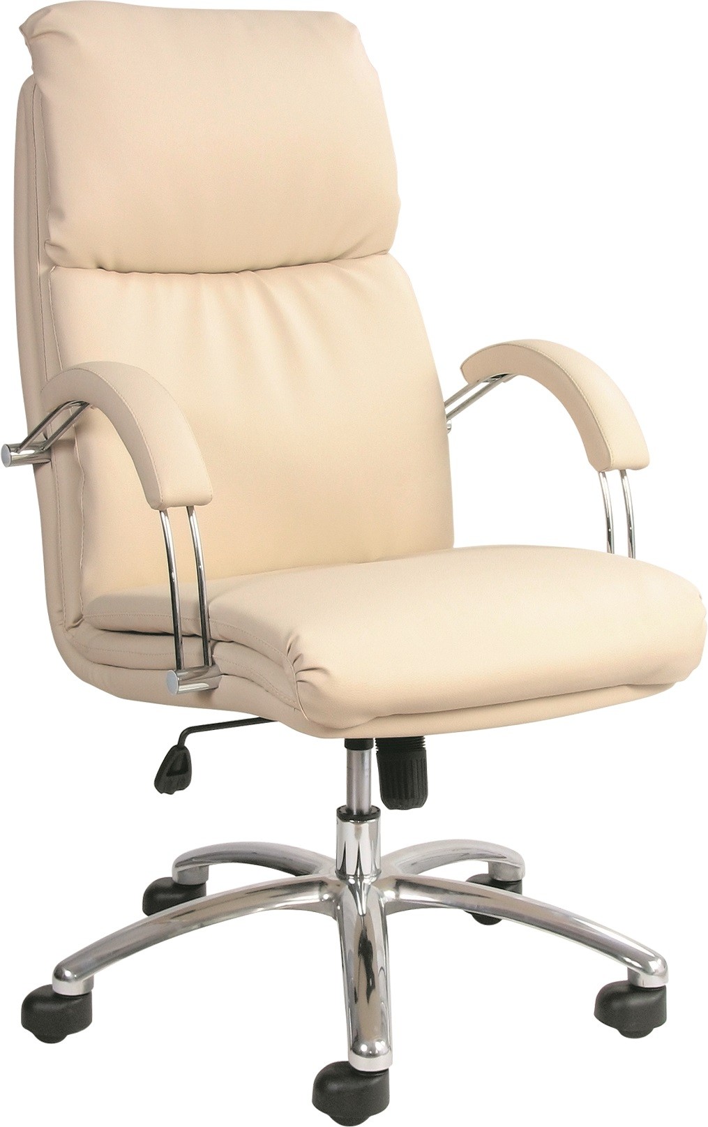 Кресло офисное Nadir steel chrome H-17 светло-бежевый