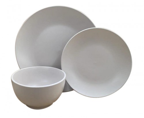 Набор обеденный Black 12пр тарелка 25см , тарелка 20см , пиала 780мл Набор обеденный Black 12пр тарелка 25см , тарелка 20см , пиала 780мл