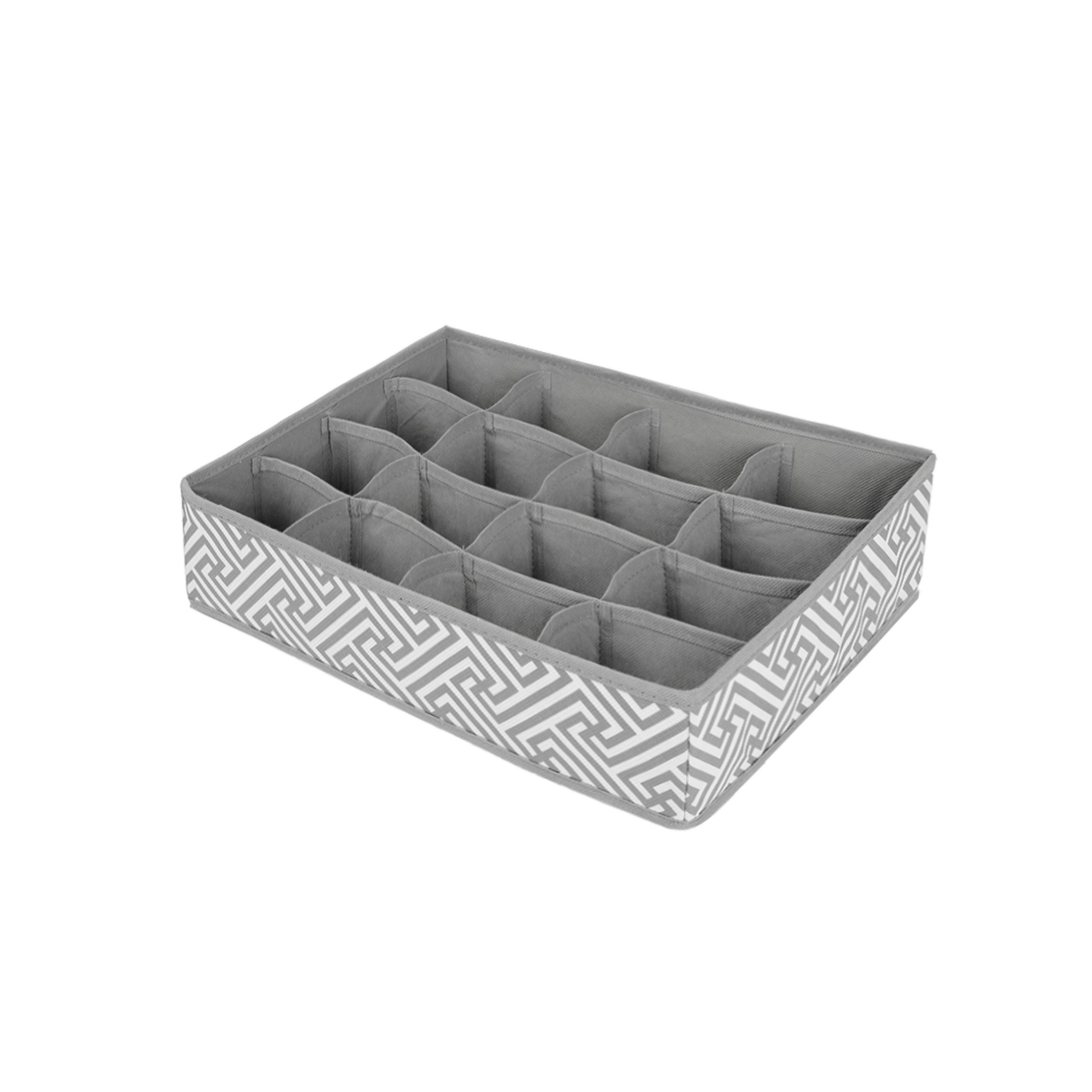 Короб-органайзер Handy Home "Graphics", 16 секций, 35х27х9 см Серый (UC-205)