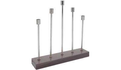 Подсвечник Quintet 525 Grey/Silver Подсвечник Quintet 525 Grey/Silver