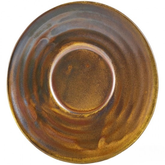 Блюдце Terra Porcelain Rustic Copper 11,5 см GenWare 6шт Блюдце Terra Porcelain Rustic Copper 11,5 см GenWare 6шт