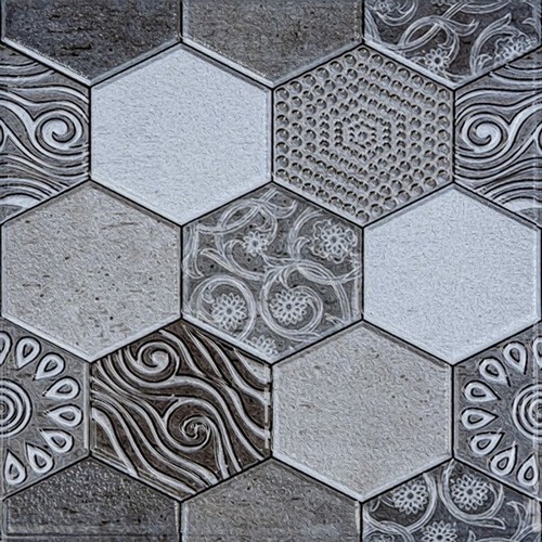 Декоративна ПВХ плитка на самоклейці квадрат 30х30х0,5см , сірий SW-00000670 Декоративна ПВХ плитка на самоклейці квадрат 30х30х0,5см , сірий SW-00000670