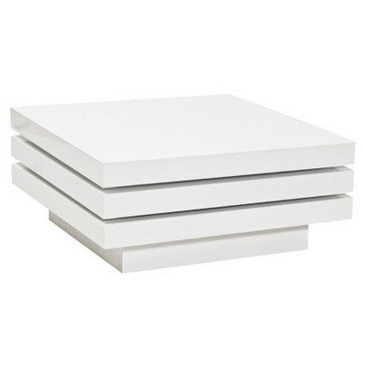 Журнальный стол Trista 80х80 Белый