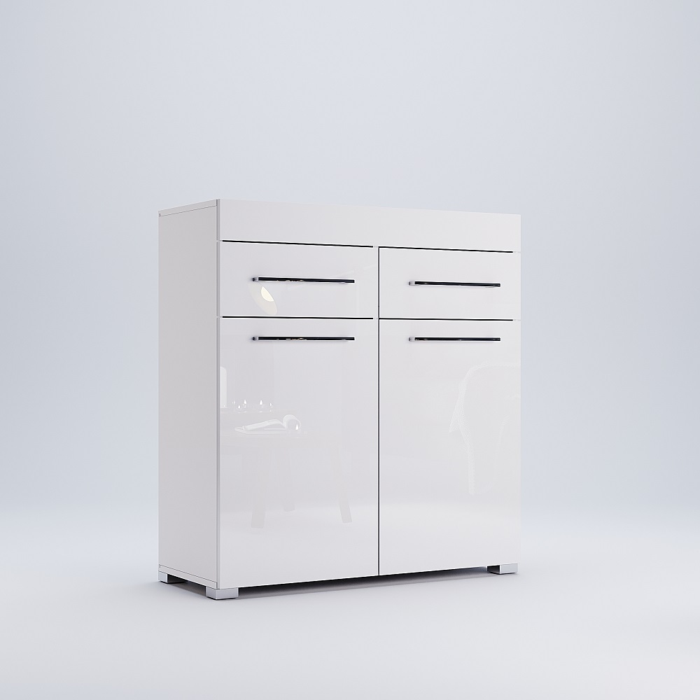 Тумба  Amanda Білий глянець