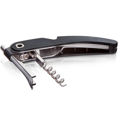 Коркотяг Vacu Vin Single Pull Corkscrew Black Коркотяг Vacu Vin Single Pull Corkscrew Black