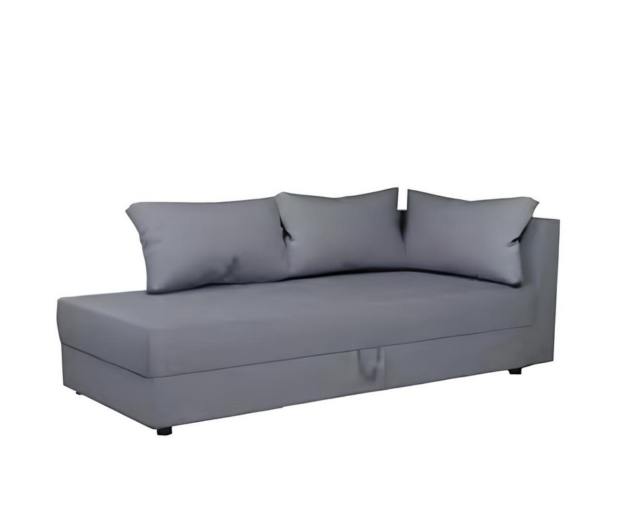 Тахта серая Гавана, 214х94х85