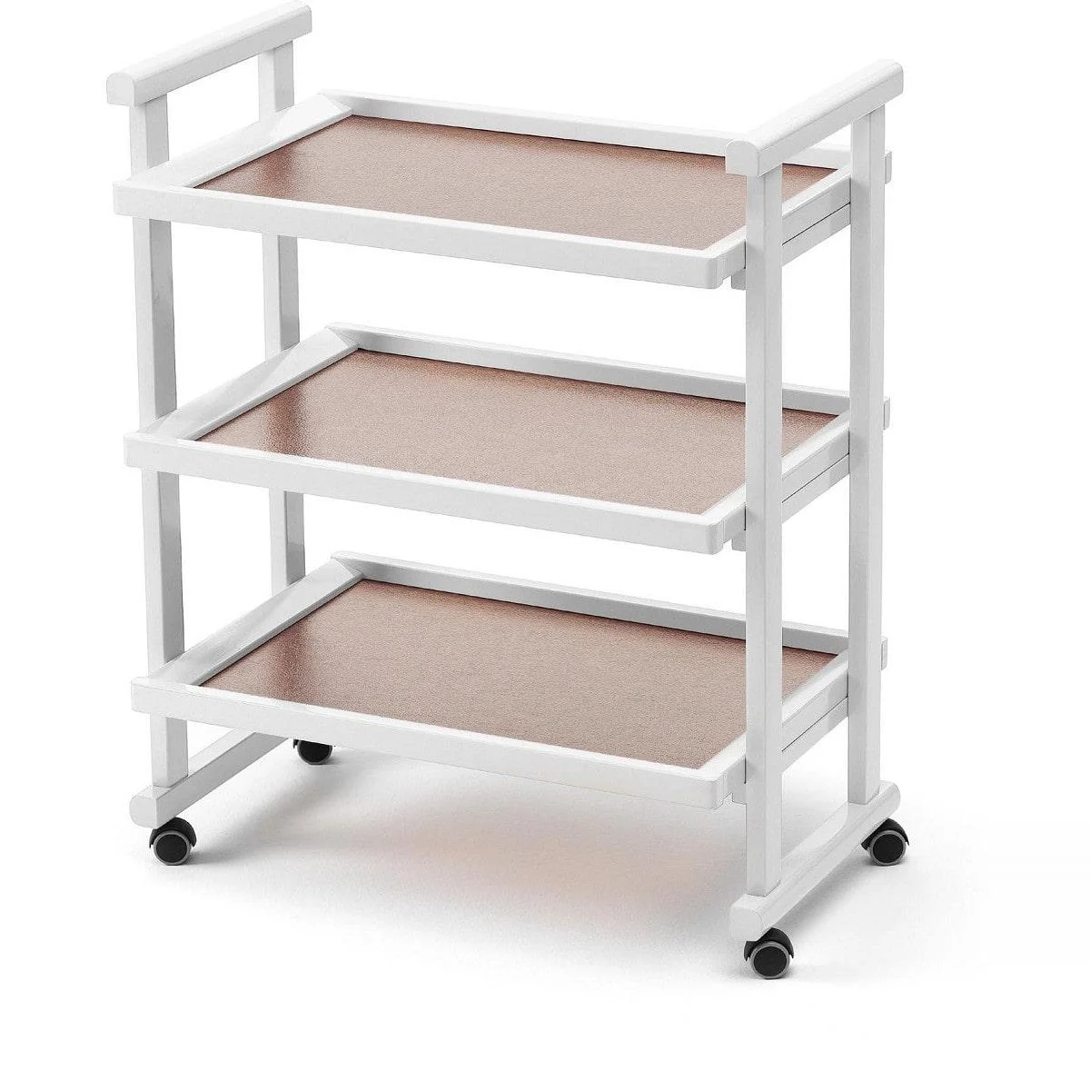 Стол сервировочный на колесиках  Italia Gregory Белый