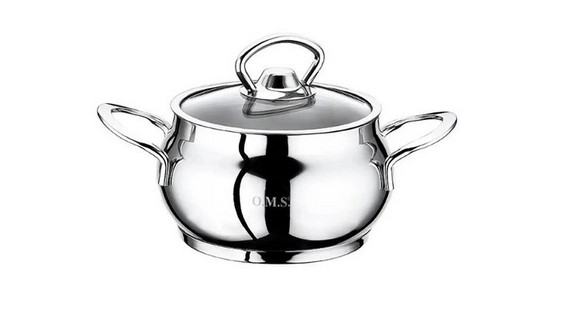 Каструля OMS  2009  скляна кришка