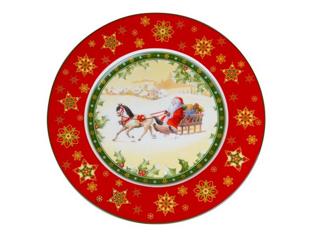Блюдо Lefard Christmas Collection 21см 986-033 Блюдо Lefard Christmas Collection 21см 986-033