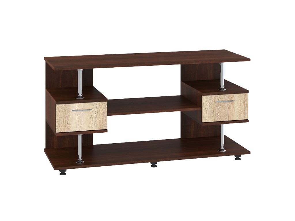 Тумба под телевизор Родео Орех+Сонома