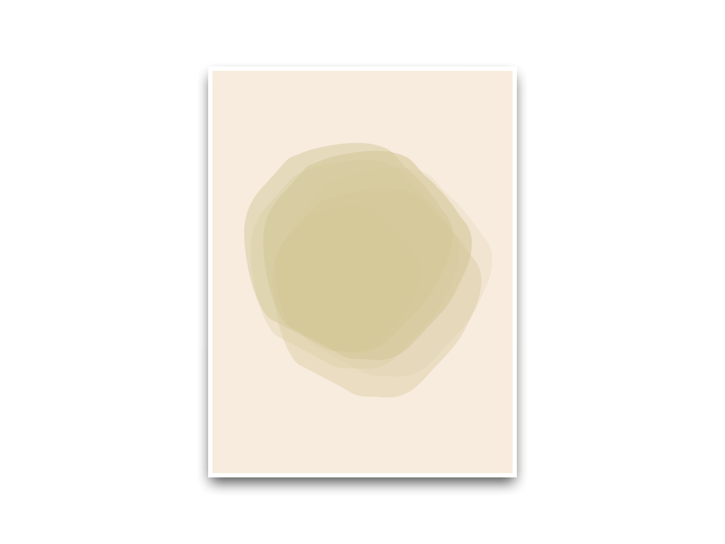 

Постер на стіну Posters 01 Beige 50х70
