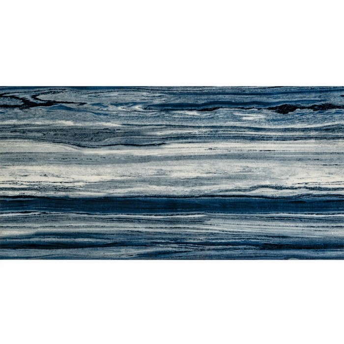 Самоклеюча стінова PET плитка 60x30x0,2см  синій мармур SW-00002346