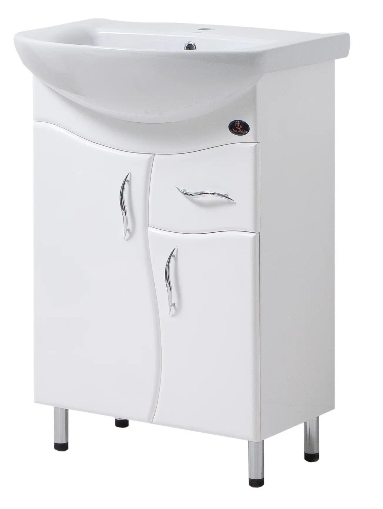 Тумба з умивальником Лотос/RUNA 60 см з шухлядою Тумба з умивальником Лотос/RUNA 60 см з шухлядою