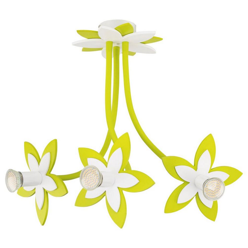 Люстра Nowodvorski Flowers Green III Zwis 6898