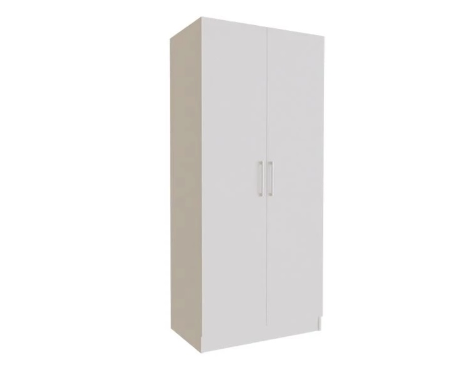 Шкаф распашной BIG (штанга+ящик) Белый Нимфей Альба Шкаф распашной BIG (штанга+ящик) Белый Нимфей Альба