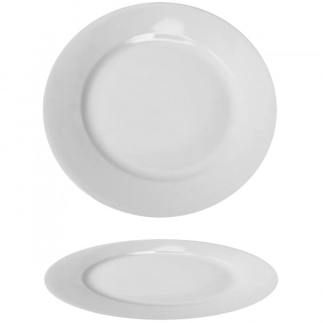 Набор подставных тарелок Helios белая 22,5 см 6 шт HR1163 Набор подставных тарелок Helios белая 22,5 см 6 шт HR1163