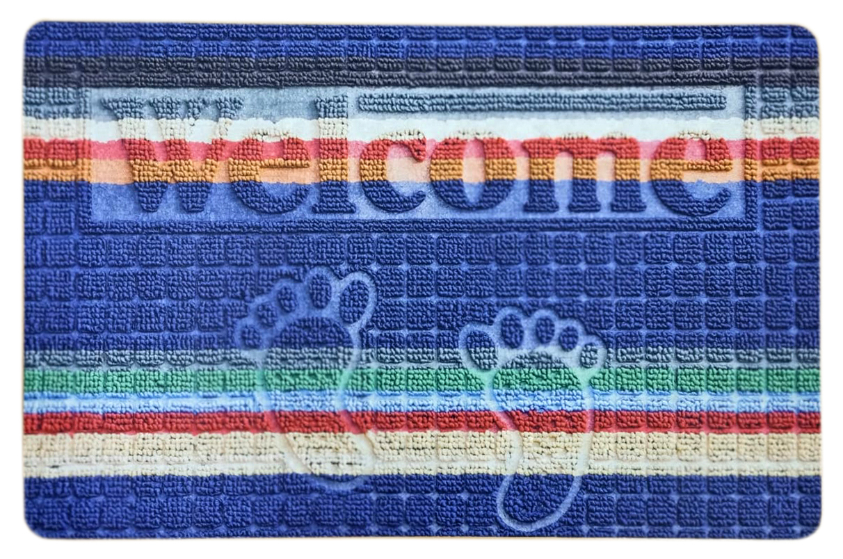 Коврик придверный Izzihome Welcome 45x70 (2850-03) Коврик придверный Izzihome Welcome 45x70 (2850-03)