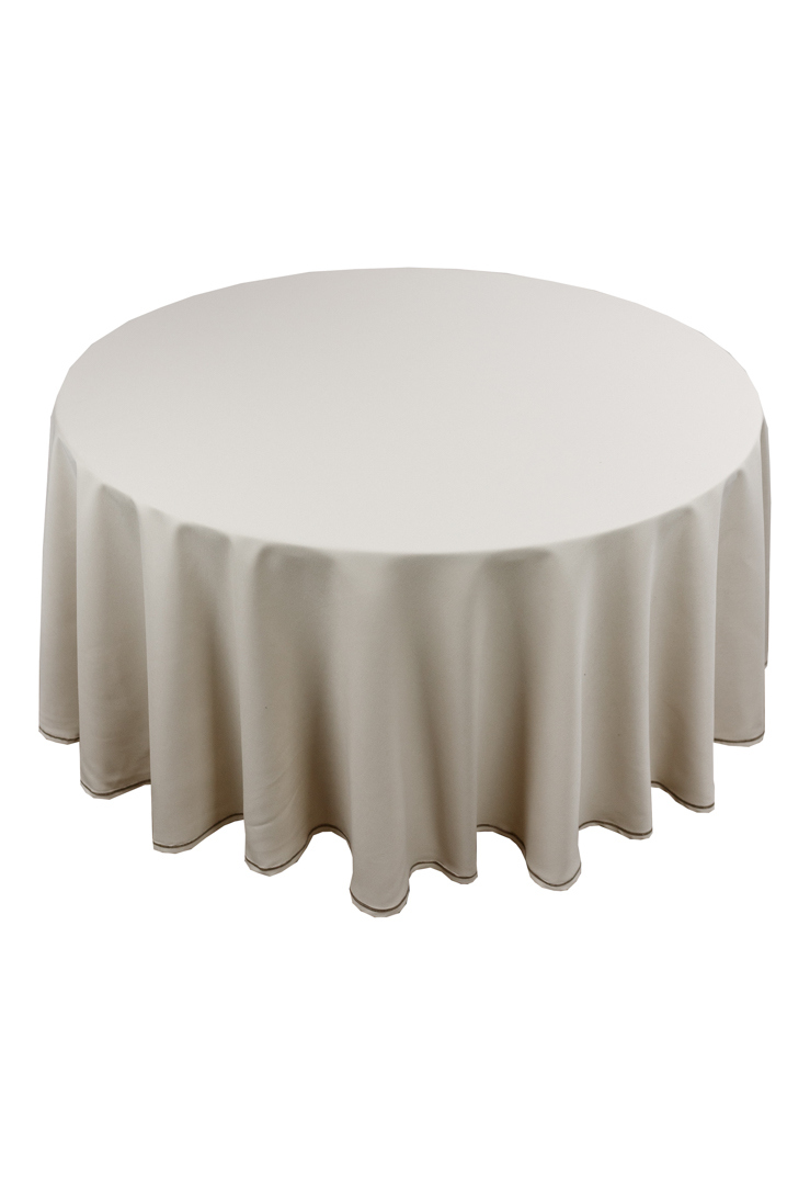 Скатертина Прованс Kelly беж на круглий стіл Скатертина Прованс Kelly беж на круглий стіл