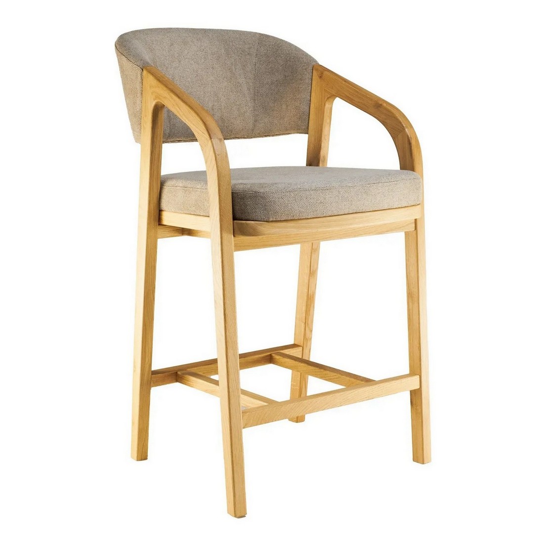 Крісло напівбарне Otis натуральний дуб Крісло напівбарне Otis натуральний дуб