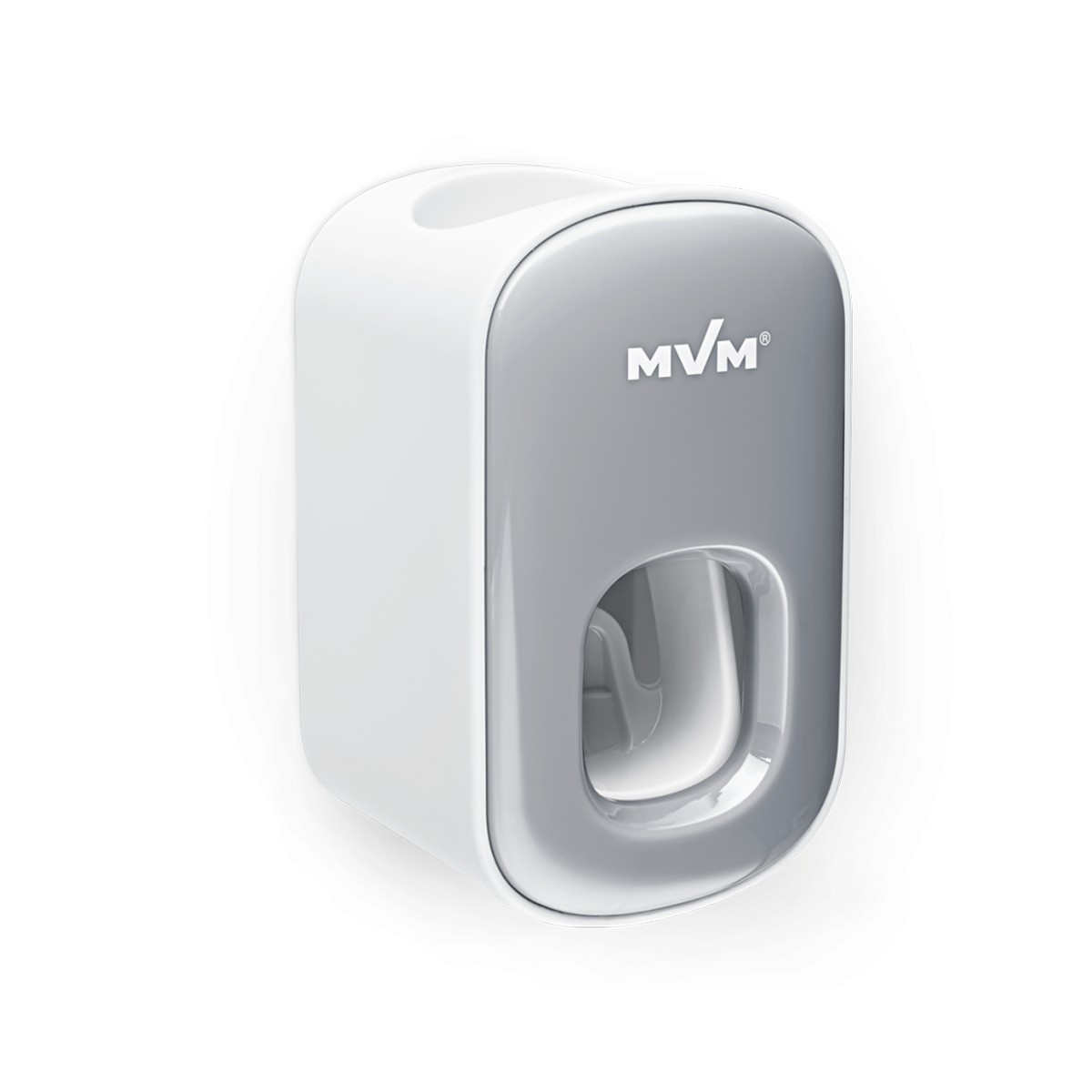 Диспенсер для зубной пасты клейкий серый