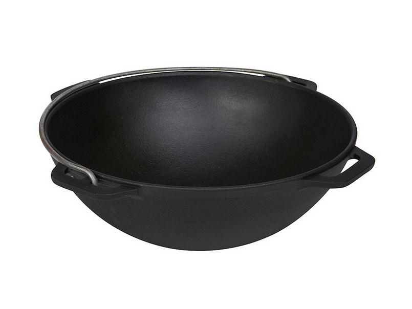 Казан азиатский чугунный без крышки BRIZOLL 8 л КА08