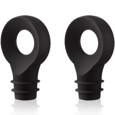 Пробка VACU VIN BOTTLE STOPPER BLACK, 2 шт