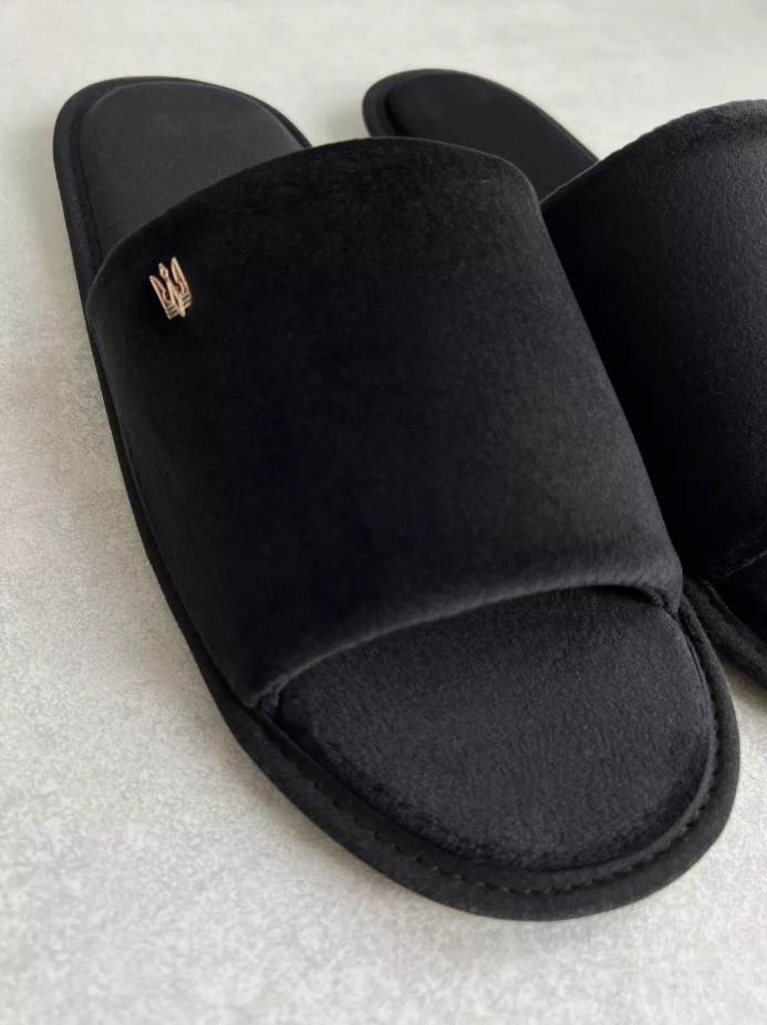 Домашние тапочки Family Story Классические FLEX с железным гербом Украины  30-31 р