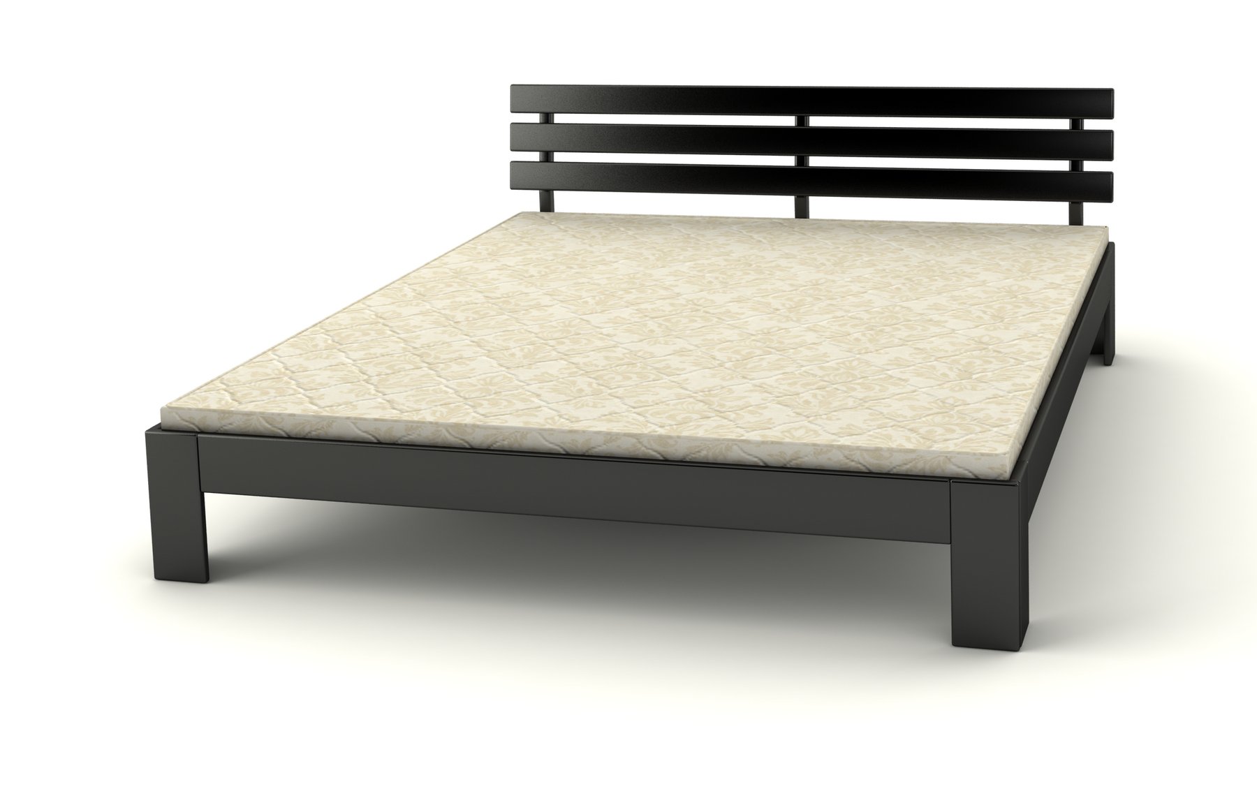 Кровать Новара 140х190 черный