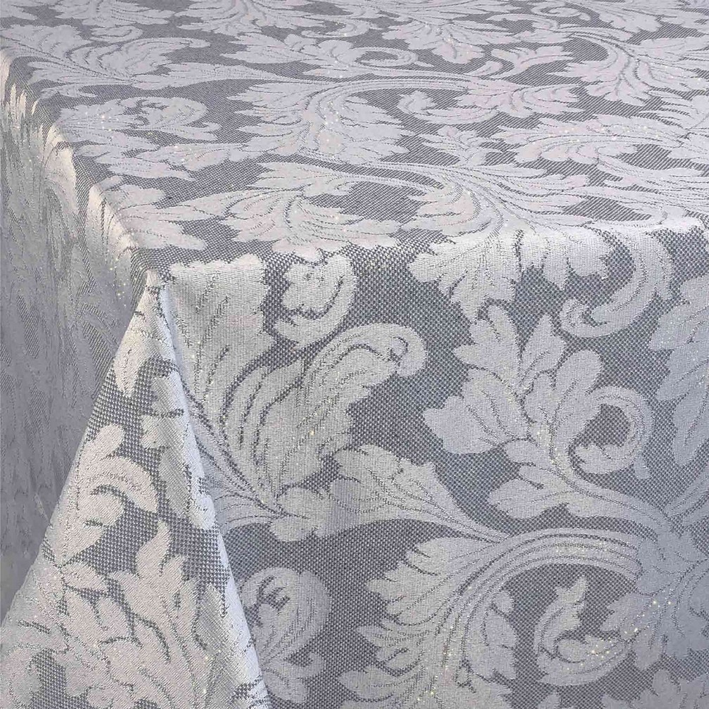 Скатерть Прованс Сияние Серое серебро Скатерть Прованс Сияние Серое серебро